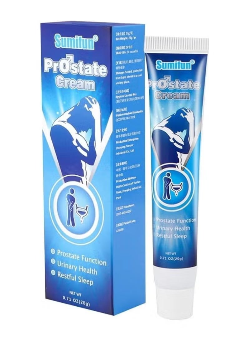 Prostate cream for men relieves frequent urination and improves overall health. 20 grams